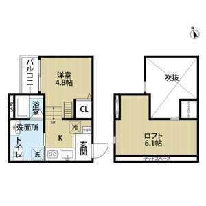 PALETTEの間取り