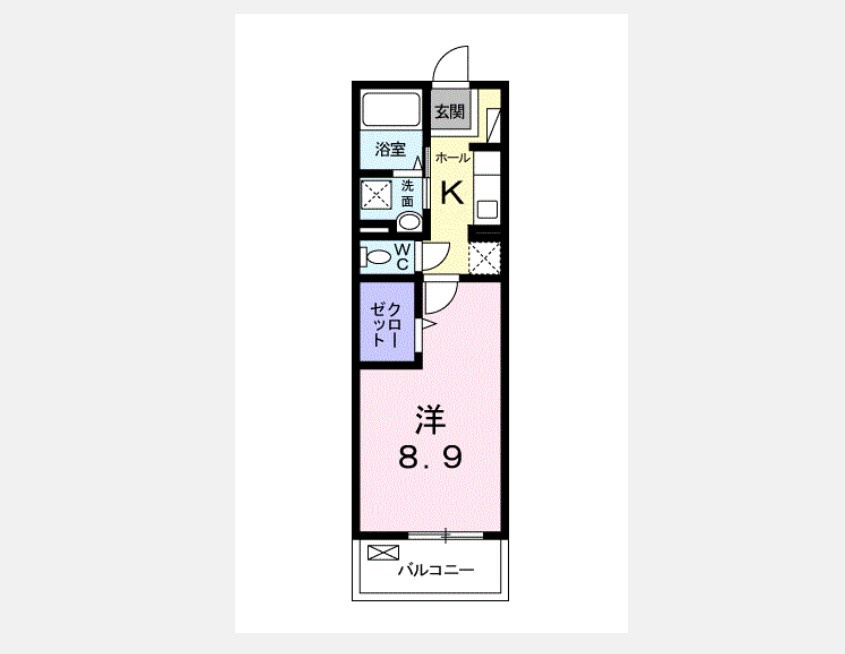 ピッコラ　フォレスタの間取り