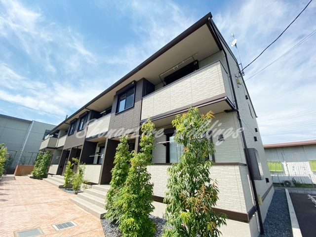 海老名市河原口３丁目のアパートの外観