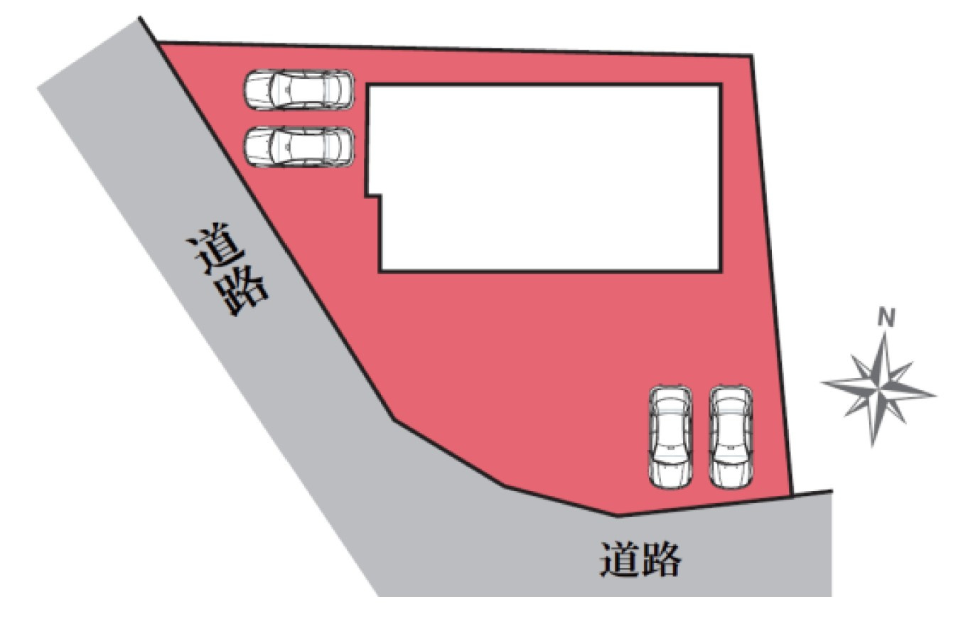 【中古戸建】前橋市荒子町　の区画図|■区画図