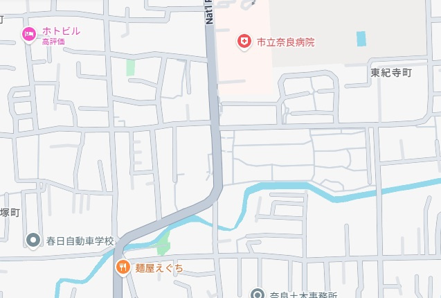 練習用●奈良市紀寺町　第3期　新築一戸建ての地図