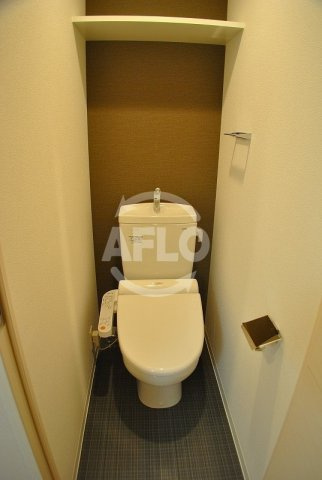 アドバンス大阪城グラシアのトイレ|アドバンス大阪城グラシア　温水洗浄便座