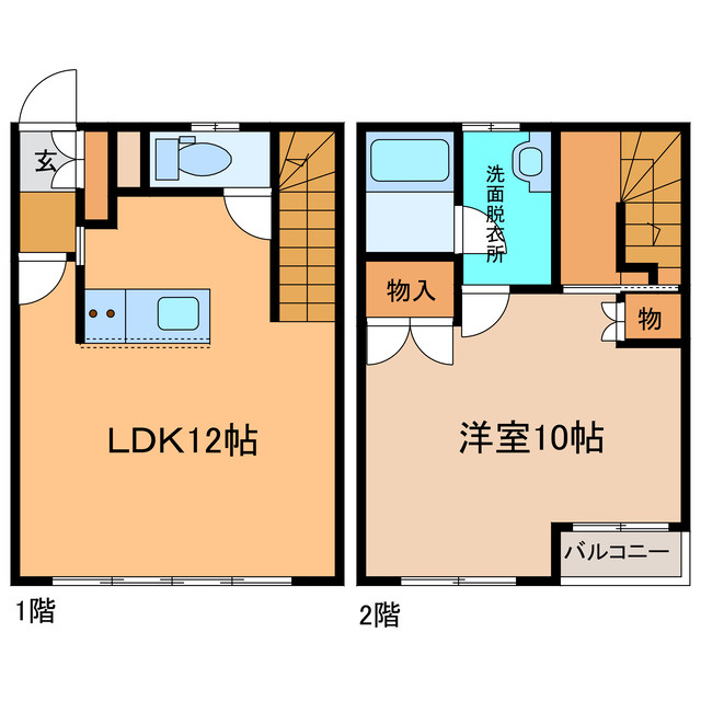 ベイフラットの間取り