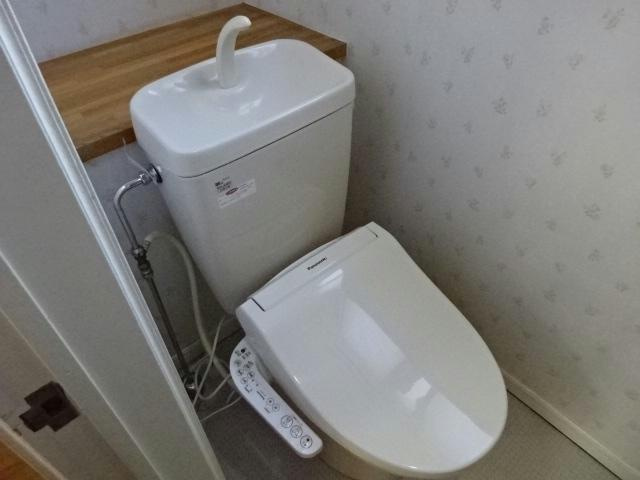ベイフラットのトイレ
