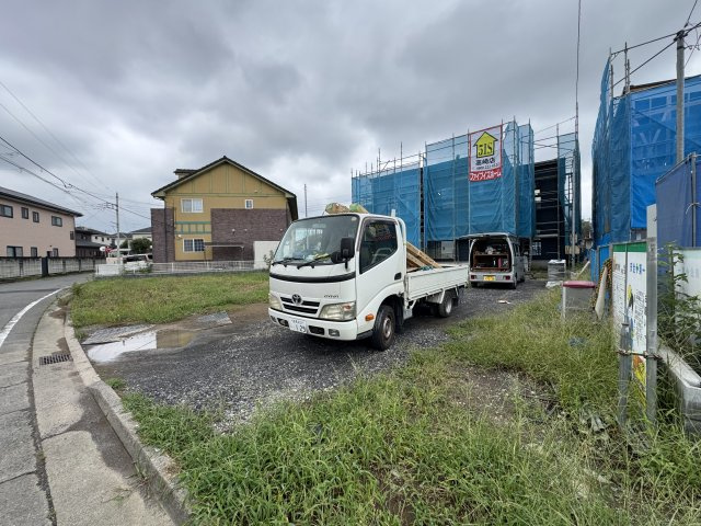 新築　前橋市川原町　6号棟の外観|現地写真　2027年1月完成予定！類似物件のご内覧等、お気軽にお問合せください♪　