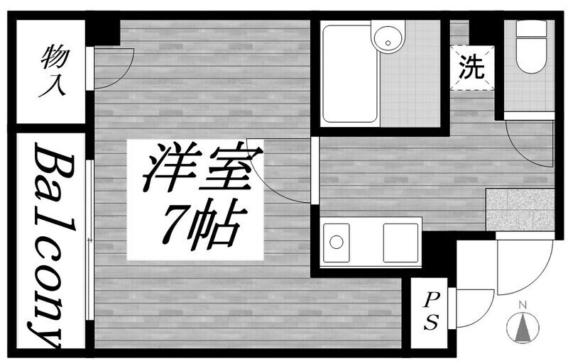 シェトワ大石の間取り