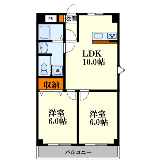 【間取り】 | エクシード豊里