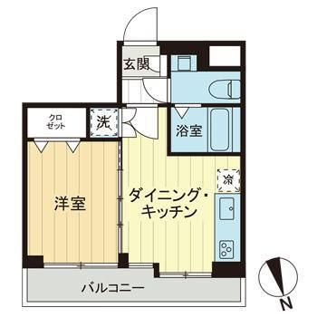 自由ヶ丘第３マンションの間取り