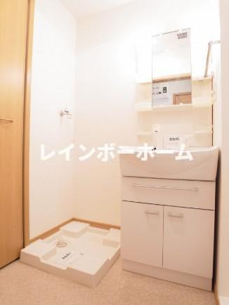 プロムナードＢの独立洗面台
