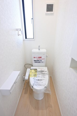 【トイレ】 | 太田市大原町第10　新築戸建て | トイレは２つあるので忙しい朝も家族と分けて使用できます♪