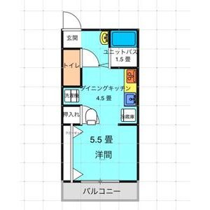 コーポ伊藤 A棟の間取り