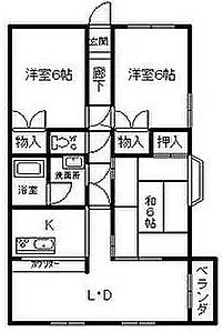 埼玉県深谷市　1棟マンション　の間取り