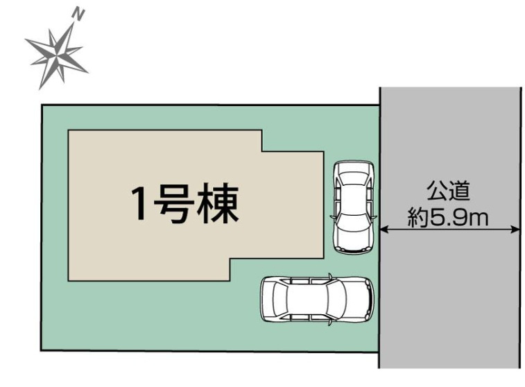 千葉市稲毛区宮野木町の区画図