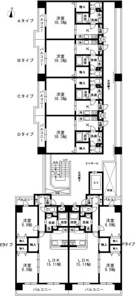 グレイス泉の区画図