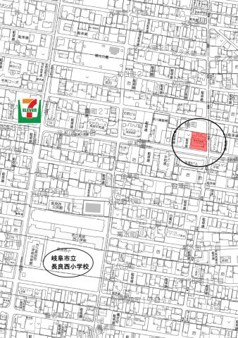 モアグレース長良平和通レジデンス【4階】の地図