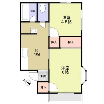 ハイムルミエールの間取り