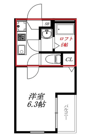 ルレーブ成増の間取り