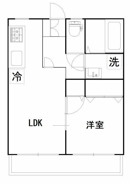 ＷＡＤＡビル１１の間取り