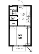 パークサイドシャトレＷＳ−Ｂ棟の間取り