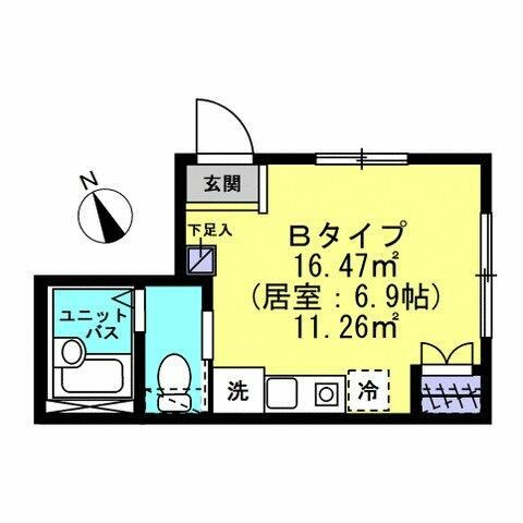 フェリオ本町の間取り