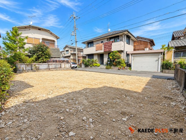 近江八幡市音羽町の前面道路含む現地写真