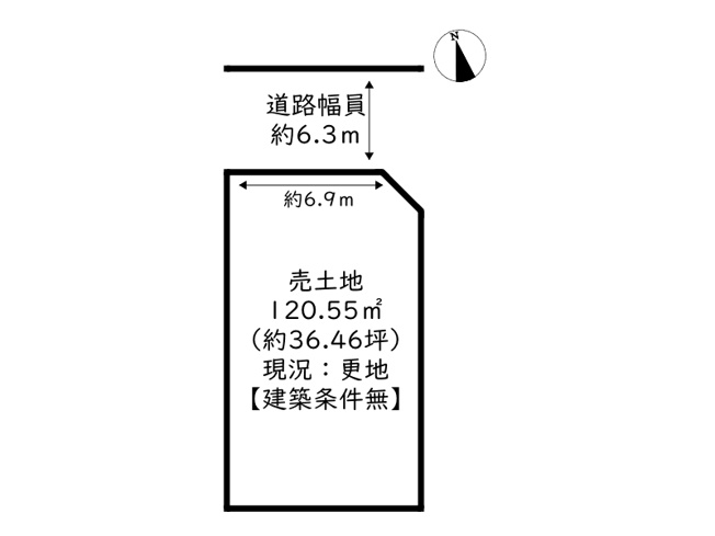 【土地図】 | 姫路市飾磨区構第5／全4区画