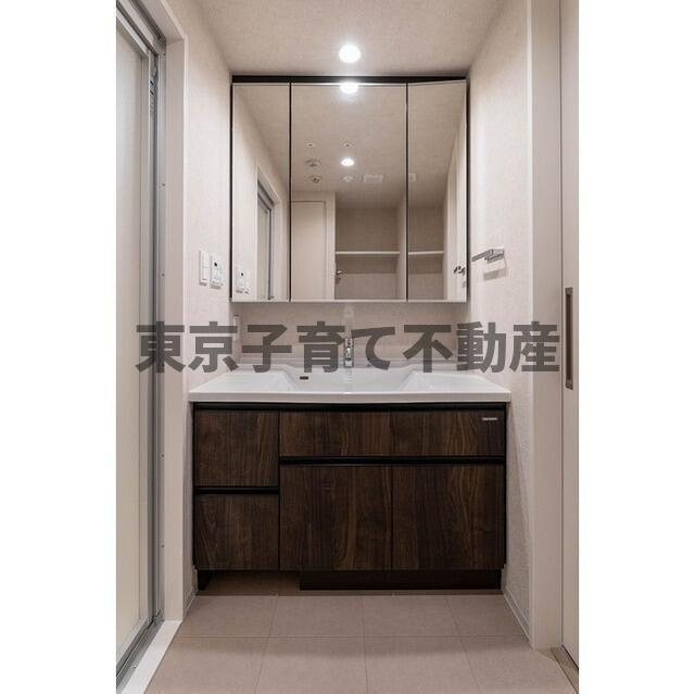 クラリティア入谷の洗面所
