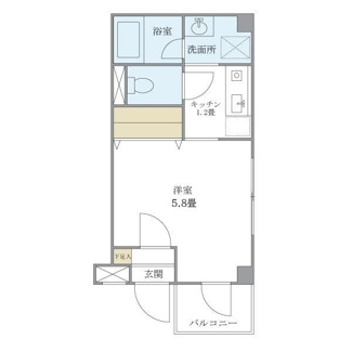 【間取り】 | キバサンフラット | 間取りです。