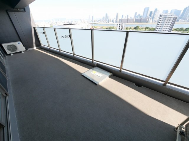 AsSkyFloorのバルコニー