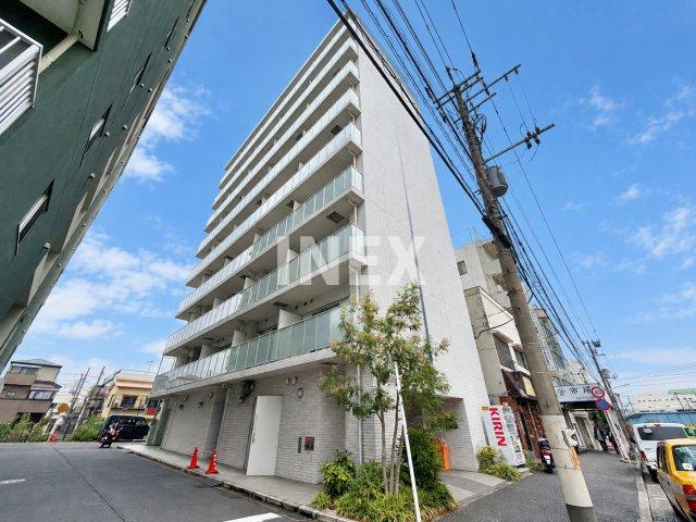 横浜市神奈川区栄町の賃貸マンションの外観