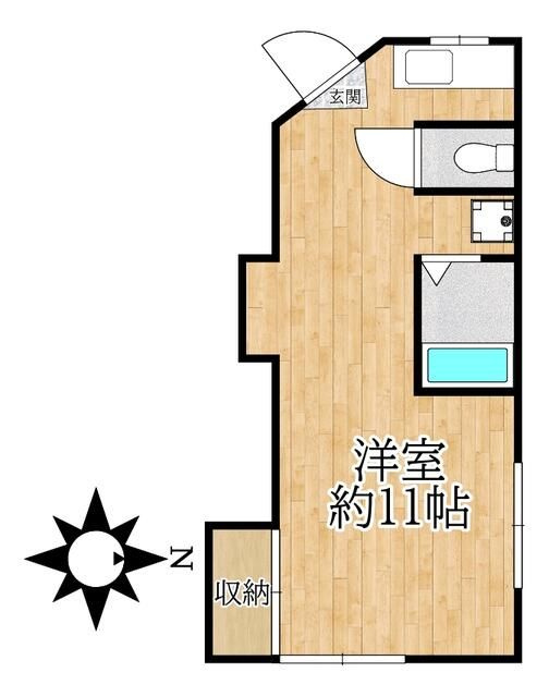 Ｍ＆Ｂハウス１の間取り