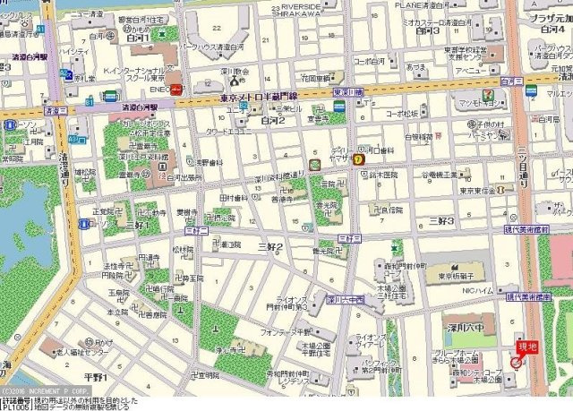 【地図】 | ラ・クール木場