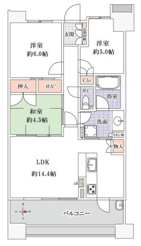 【間取り】 | BELISTA 溝の口
