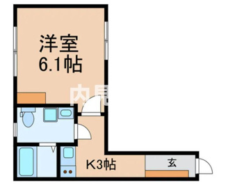 【間取り】 | ブロッサム下北沢 | 内見可能
