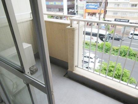 朝日巣鴨マンションのバルコニー