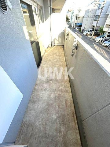 名古屋市西区城西３丁目の賃貸マンションのバルコニー