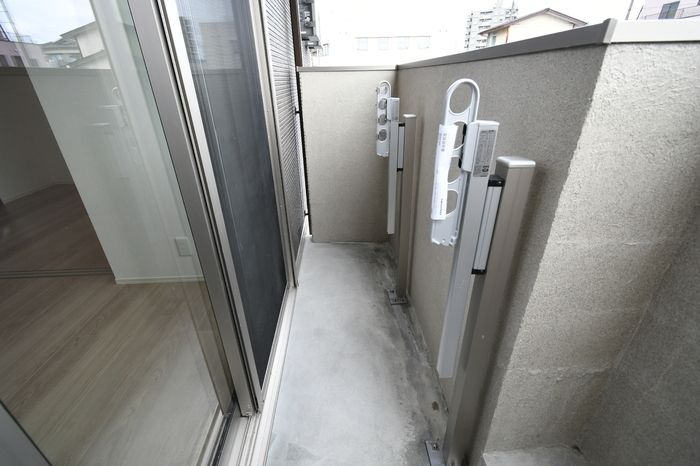 D-Grande弥生のバルコニー