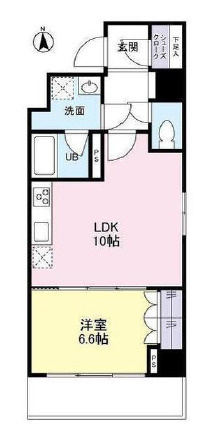 スカイタウン押上の間取り