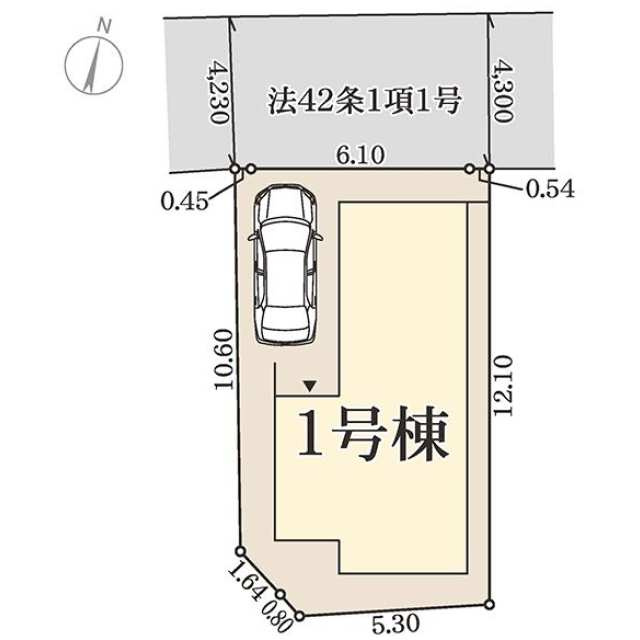 明石市二見町福里9期（全1）新築の区画図