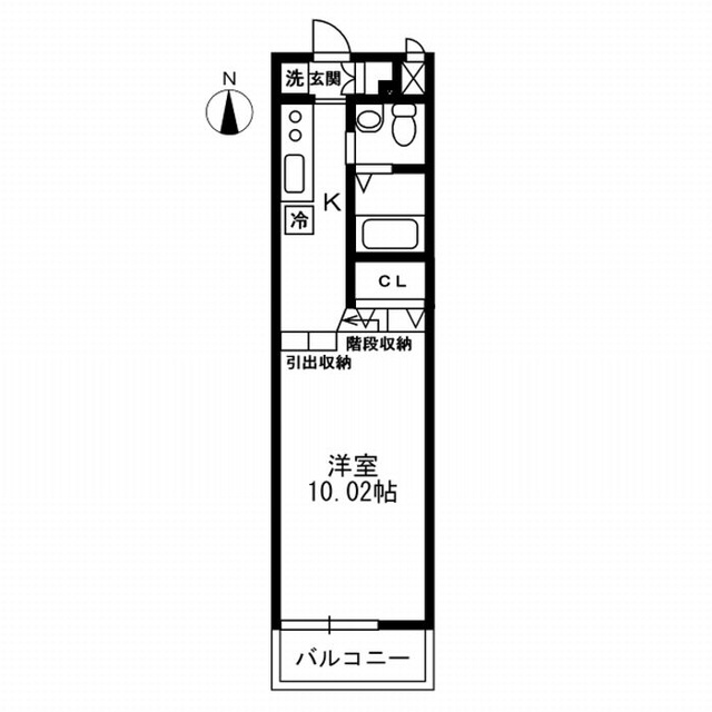 新品家具付きマンション台東2(KaGood東京)の間取り|※間取りと異なる場合は現状を優先します。