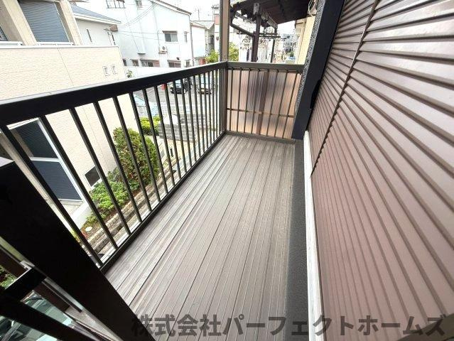 田口1丁目リノベ戸建のバルコニー|広々としたバルコニーです