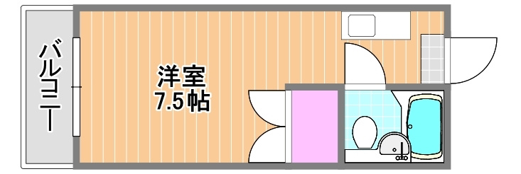 ホープ伊島A棟の間取り