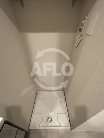 シーズンフラッツ中崎の設備|シーズンフラッツ中崎　洗濯機置き場