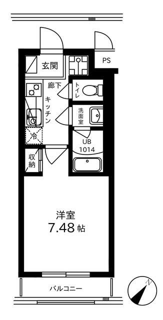 レジデンス豊田の間取り
