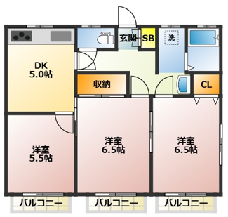 【間取り】 | ベルハイツ