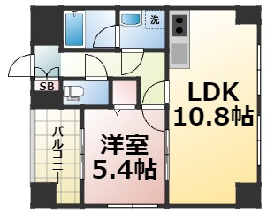 【間取り】 | エグゼ大阪城南　仲介手数料無料