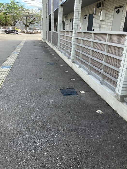 グランディエの駐車場
