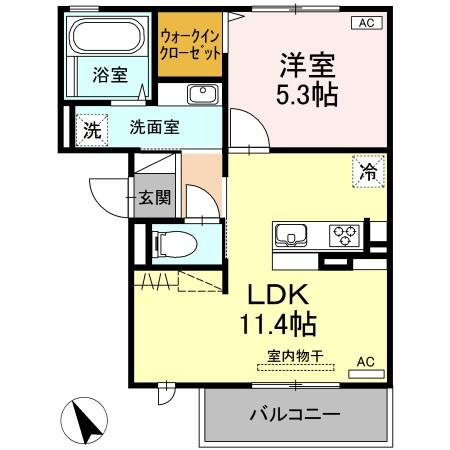 ブルームの間取り