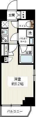 ＡＲＴＥＳＳＩＭＯ　ＳＩＲＩＵＳ の間取り|間取りです。