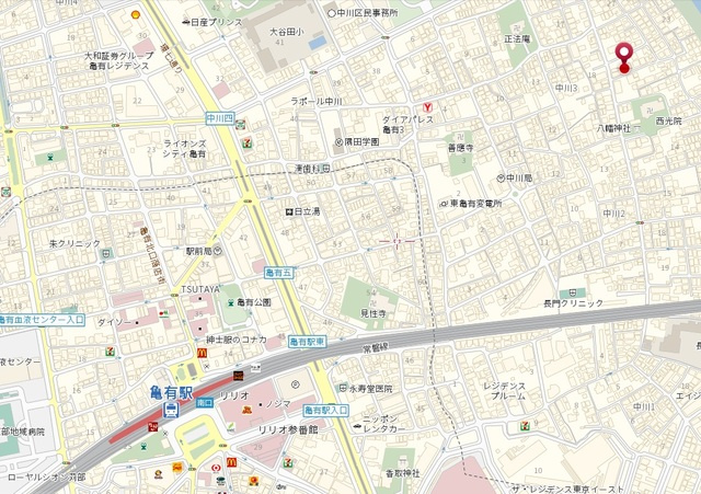 タウンライズ・コートの地図|★案内図★